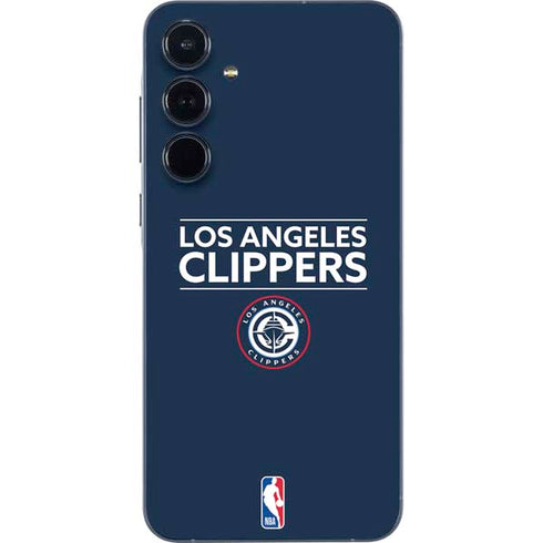 NBA Los Angeles Clippers Standard Blue Galaxy A35 5G Skin